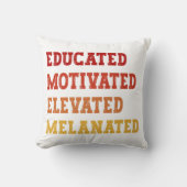 教育意欲を起こを受けたメラニン化先生クール クッション (正面)