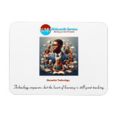 教育技術 – インスパイアの引用文 マグネット (横)