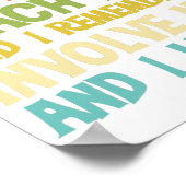 教育文字引用文が私を含クラシックむ ポスター (角)