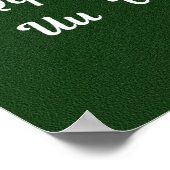 教育用アルファベット，文字ポスター ポスター (角)