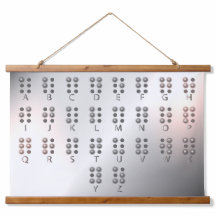 教育用ウォールアート(点字アルファベット)