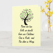 教育用カード引用文 カード (黄色い花)