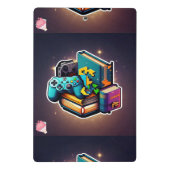 「教育用ゲーム株式会社」 ミニクリップボード (裏面)