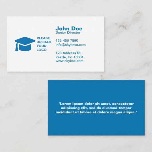 教育用名刺 名刺 (正面/裏面)