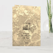 教育用5" x 7"折りたたみグリーティングカード カード (裏面)