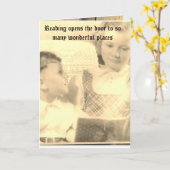 教育用5" x 7"折りたたみグリーティングカード カード (黄色い花)