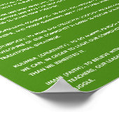 教育用KWANZAAポスター7原則，シンボル ポスター (角)