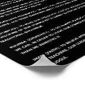 教育用KWANZAAポスター7原則,シンボル ポスター (角)