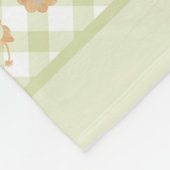 教育的には数えギンガム名ボホライオン フリースブランケット (角)