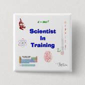 教育科学者 缶バッジ (正面)