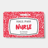 教育者のためのナース本ホールのパス バッジ (正面)
