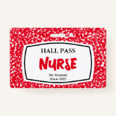 教育者のためのナース本ホールのパス バッジ (正面)