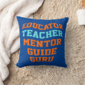 教育者先生メンターガイドグル クッション (ブランケット)