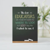 教育者最高の サンキューカード (スタンド正面)