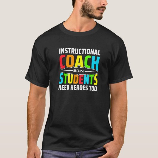 教育補助学校教育コーチ Tシャツ (正面)
