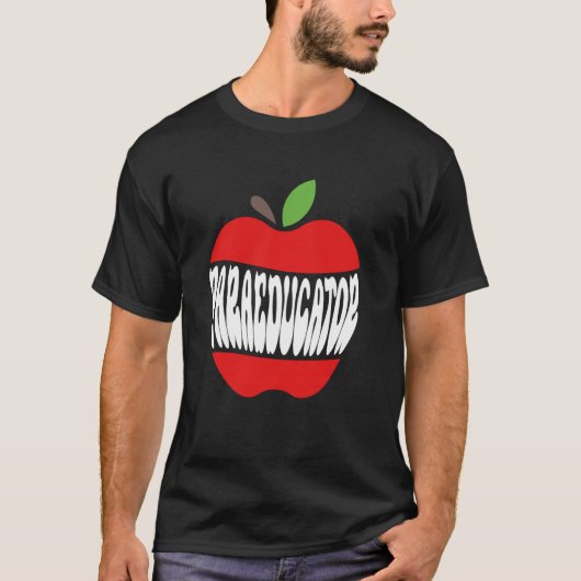 教育補助者 教育テクノロジスト クラスアシスタント PARA Ed Tシャツ (正面)