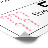 教育計数(1-10)ポスター ポスター (角)