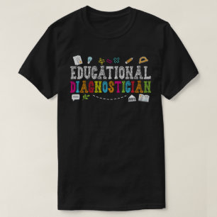 教育診断新学期先生 Tシャツ