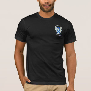 教育認識度リボンエンジェルカスタムシャツ Tシャツ