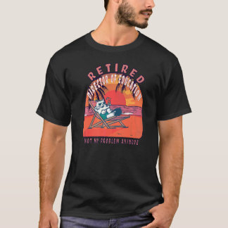 教育退職したヴィンテージ退職長 Tシャツ