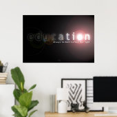 教育 ポスター (ホームオフィス)
