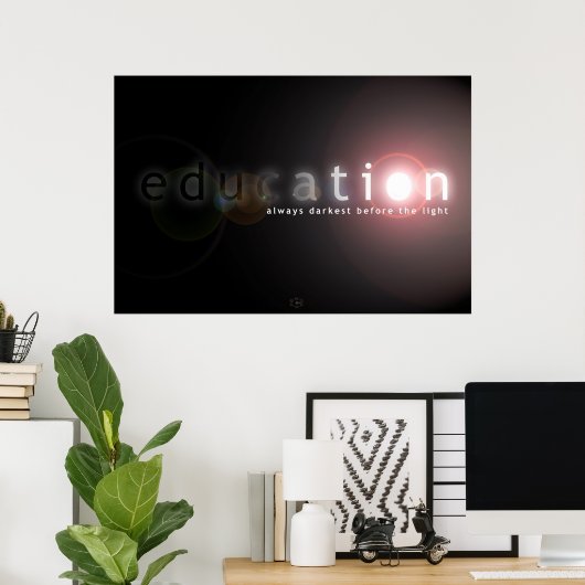 教育 ポスター (ホームオフィス)