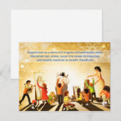 教育 ポストカード (正面/裏面)