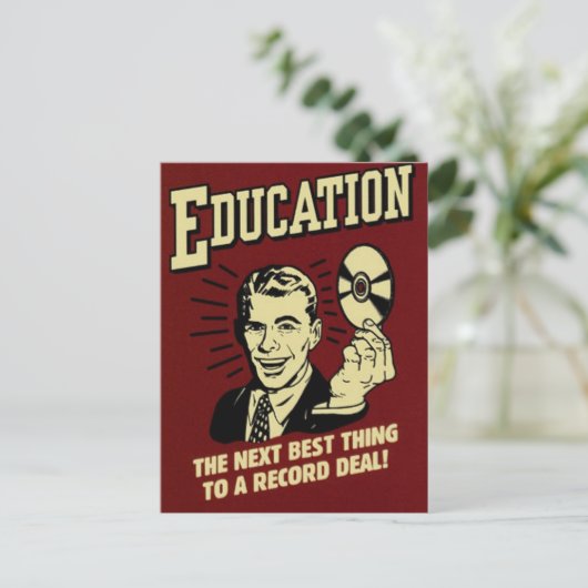 教育 ポストカード (スタンド正面)