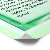 教育、ユダヤ教、Kosher Food ポスター (角)