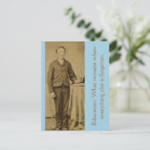 教育：他の全てが… ポストカード (スタンド正面)