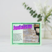 教育、宗教、ユダヤ教、ホロコースト記念碑 ポストカード (スタンド正面)
