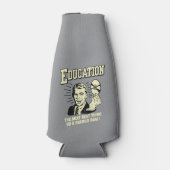 教育：最高の Thing Record Deal ボトルクーラー (正面)