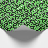 教育、科学学学 ラッピングペーパー (角)