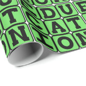 教育、科学学学 ラッピングペーパー (ロールコーナー)