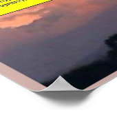 教育、科学、地理、火山の事実 ポスター (角)