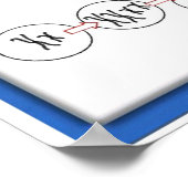 教育、科学、減数論 ポスター (角)