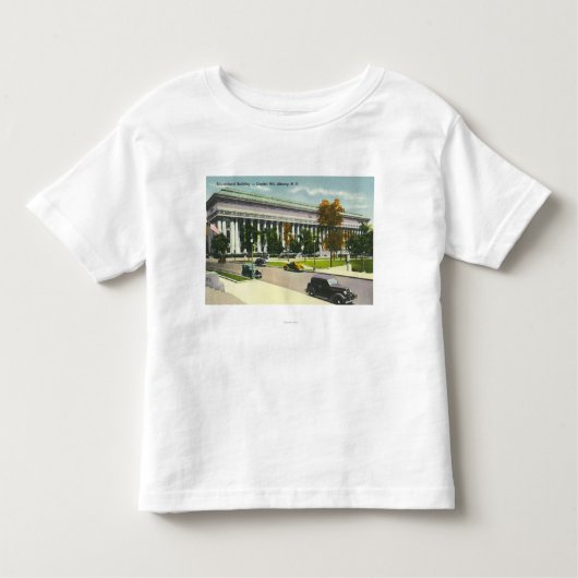 教育Bldg、国会# 2 トドラーTシャツ (正面)