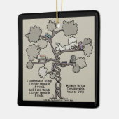 教訓 セラミックオーナメント (左)