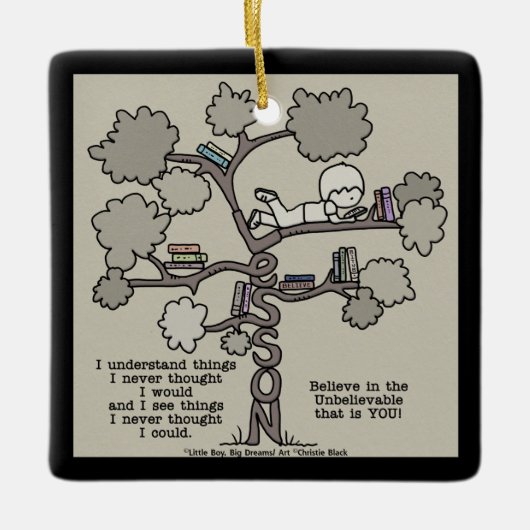 教訓 セラミックオーナメント (正面)