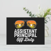 教頭 勤務最終日 最終授業日 招待状 (スタンド正面)