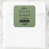 教養ある本草学者の自然医学 スクエアシール (バッグ)