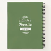 教養ある本草学者の自然医学 ノートブック (裏面)