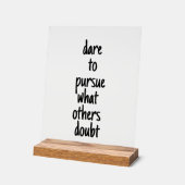 敢えてアクリルの看板を追求する アクリルサイン (傾斜)