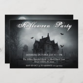 敢えてハローウィンパーティ招待状 招待状 (正面/裏面)