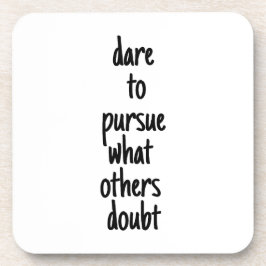 敢えてプラスチック懸命を追求する コースター