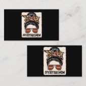 散らかったバンヘアサッカーマハッピーモールmersデイレオパール 名刺 (正面/裏面)