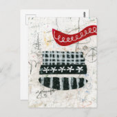 散らかった日曜日のはがき ポストカード (正面/裏面)