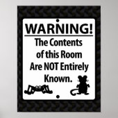 散らかった部屋 ポスター (正面)