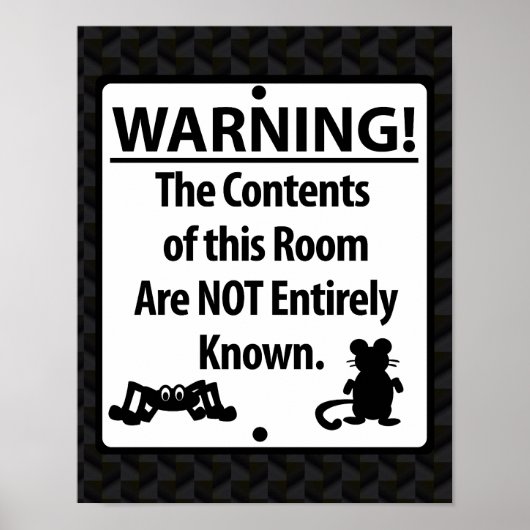 散らかった部屋 ポスター (正面)