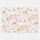 散らかった野草 ラッピングペーパーシート (正面)